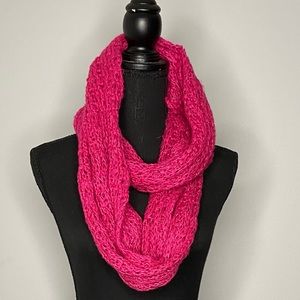 Pink Infinity Scarf